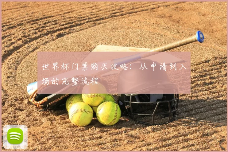 世界杯门票购买攻略：从申请到入场的完整流程