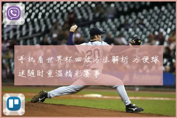 手机看世界杯回放方法解析 方便球迷随时重温精彩赛事