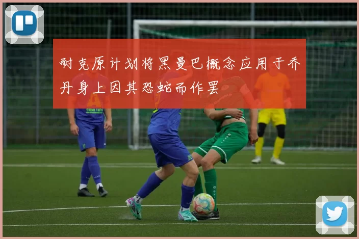 耐克原计划将黑曼巴概念应用于乔丹身上因其恐蛇而作罢